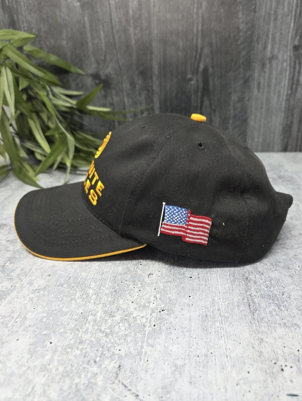 Okonite Cables Black & Yellow Graphic Promo Hat Electrical Wire Manufacturer